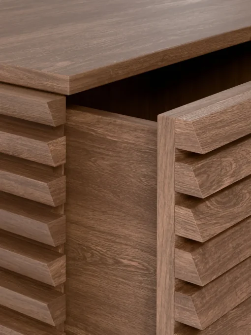Muebles De Tv|Muebles De Tv>Westwing Collection Aparador grande de madera de roble Pierce