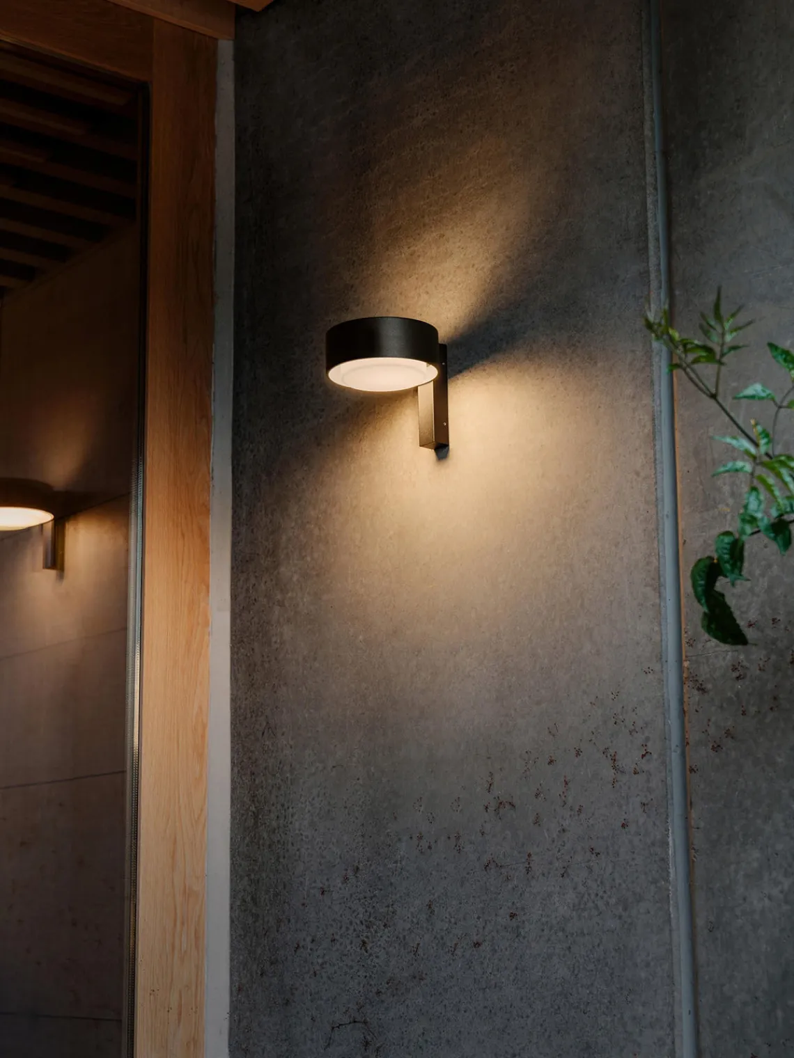 Apliques De Pared De Exterior|Apliques De Pared De Exterior>Marset Aplique LED soplado regulable Plaff-On!