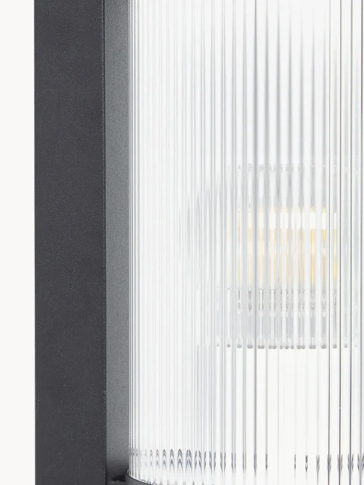 Apliques De Pared De Exterior|Lámparas De Techo> Aplique para exterior Coupar Negro