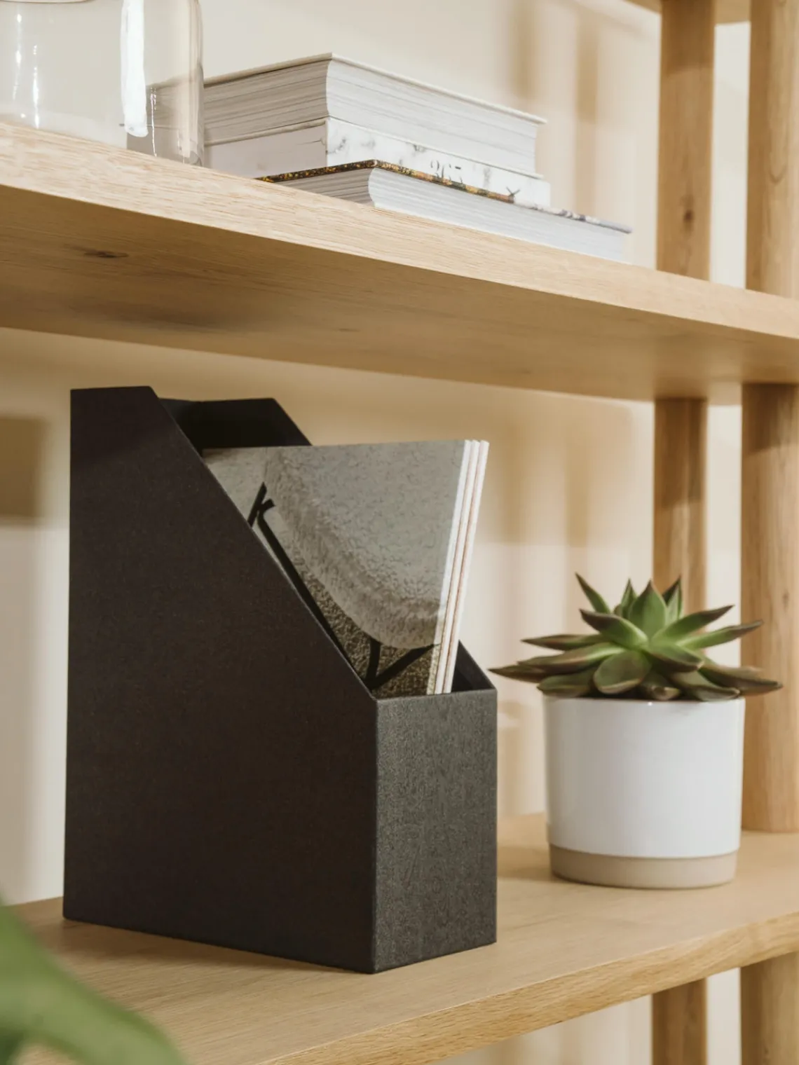 Material De Oficina|Material De Oficina>Bigso Box of Sweden Archivador Estelle Gris antracita, beige