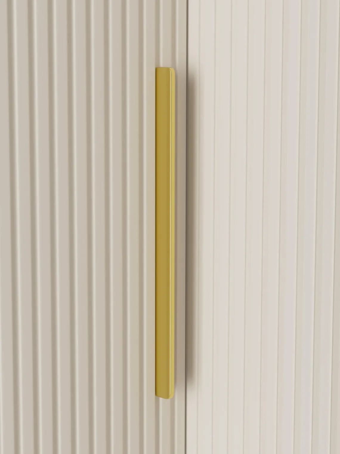 Armarios Esquineros|Armarios Modulares>Westwing Collection Armario esquinero modular Simone, 3 puertas (165 cm), variantes diferentes Madera, beige