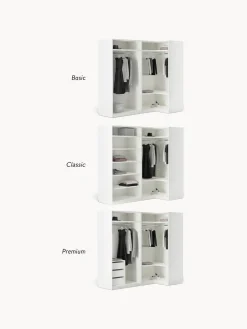Armarios Esquineros|Armarios Modulares></noscript>Westwing Collection Armario esquinero modular Leon, 4 puertas (215 cm), diferentes variantes Blanco