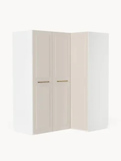 Clearance Armario esquinero modular Charlotte, 3 puertas (165 cm), diferentes variantes Armarios Esquineros|Armarios Modulares