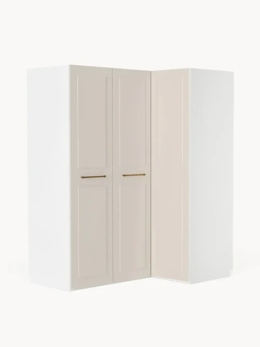 Clearance Armario esquinero modular Charlotte, 3 puertas (165 cm), diferentes variantes Armarios Esquineros|Armarios Modulares