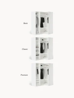 Clearance Armario esquinero modular Charlotte, 3 puertas (165 cm), diferentes variantes Armarios Esquineros|Armarios Modulares