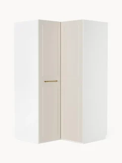 Armarios Esquineros|Armarios Modulares>Westwing Collection Armario esquinero modular Charlotte, 2 puertas (115 cm) Beige