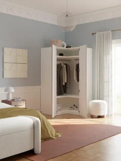 Armarios Esquineros|Armarios Modulares></noscript>Westwing Collection Armario esquinero modular Charlotte, 2 puertas (115 cm) Beige