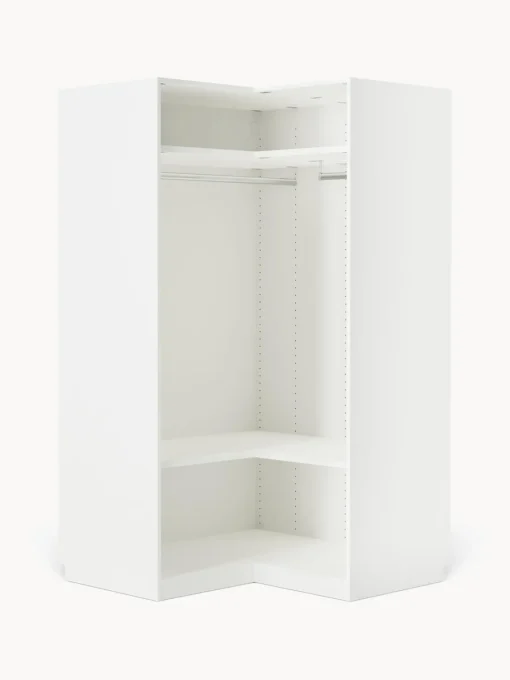 Armarios Esquineros|Armarios Modulares>Westwing Collection Armario esquinero modular Charlotte, 2 puertas (115 cm) Blanco