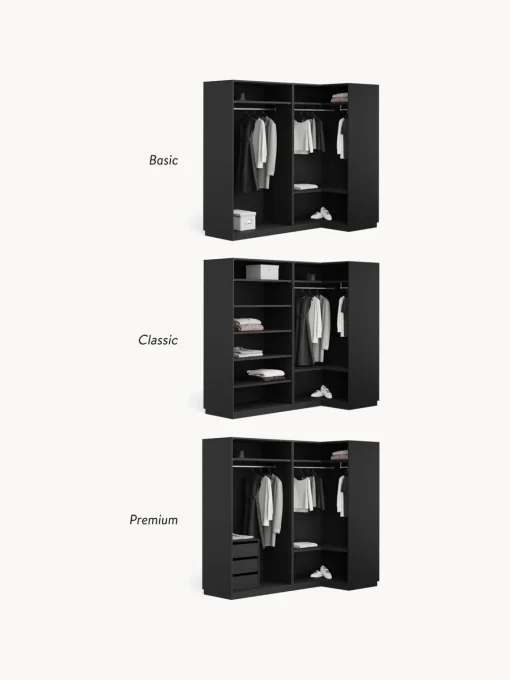 New Armario esquinero modular Leon, 4 puertas (215 cm), diferentes variantes Armarios Esquineros|Armarios Modulares