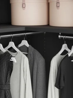 New Armario esquinero modular Simone, 4 puertas (215 cm), diferentes variantes Armarios Esquineros|Armarios Modulares