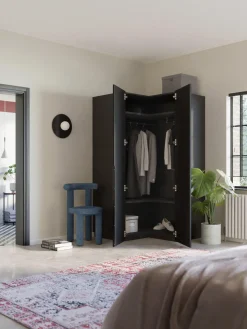 Best Armario esquinero modular Leon, 2 puertas (115 cm) Armarios Esquineros|Armarios Modulares