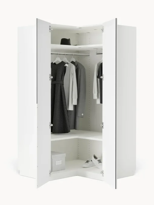 Armario esquinero modular Leon, 2 puertas (115 cm) Armarios Modulares|Armarios Esquineros