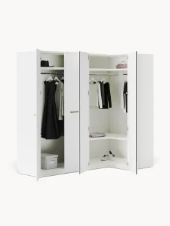 Armarios Esquineros|Armarios Modulares></noscript>Westwing Collection Armario esquinero modular Charlotte, 4 puertas (215 cm), diferentes variantes Blanco