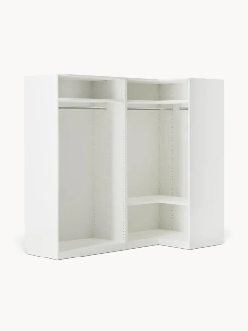 Armarios Esquineros|Armarios Modulares>Westwing Collection Armario esquinero modular Charlotte, 4 puertas (215 cm), diferentes variantes Blanco