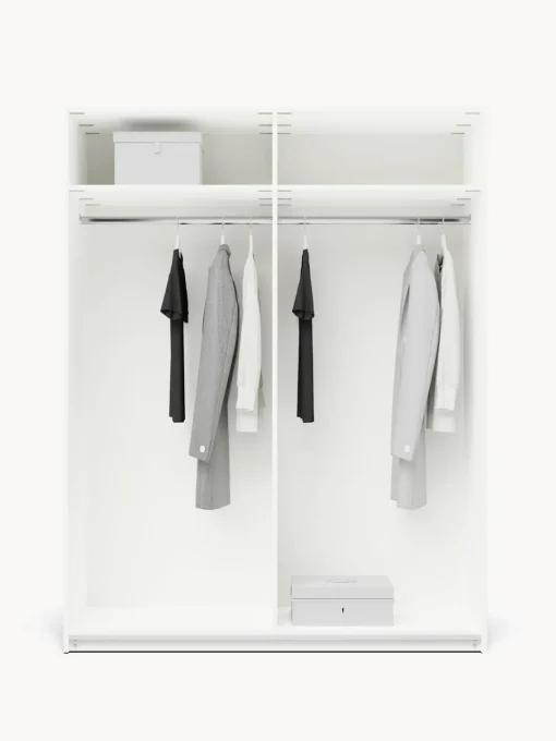 Armarios Modulares|Armarios Con Puerta Corredera>Westwing Collection Armario modular Charlotte, 2 puertas correderas (150 cm), diferentes variantes Blanco