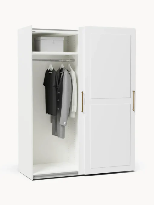 Armarios Modulares|Armarios Con Puerta Corredera>Westwing Collection Armario modular Charlotte, 2 puertas correderas (150 cm), diferentes variantes Blanco