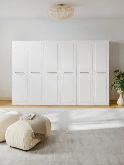 Armarios Empotrados|Armarios Modulares></noscript>Westwing Collection Armario modular Charlotte, An 300 cm, variantes diferentes Blanco