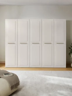 Armarios Empotrados|Armarios Modulares></noscript>Westwing Collection Armario modular Charlotte, An 250 cm, variantes diferentes Beige