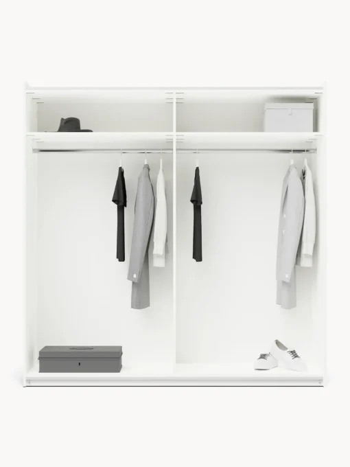 Armarios Con Puerta Corredera|Armarios Modulares>Westwing Collection Armario modular Charlotte, 2 puertas correderas (200 cm), diferentes variantes Beige