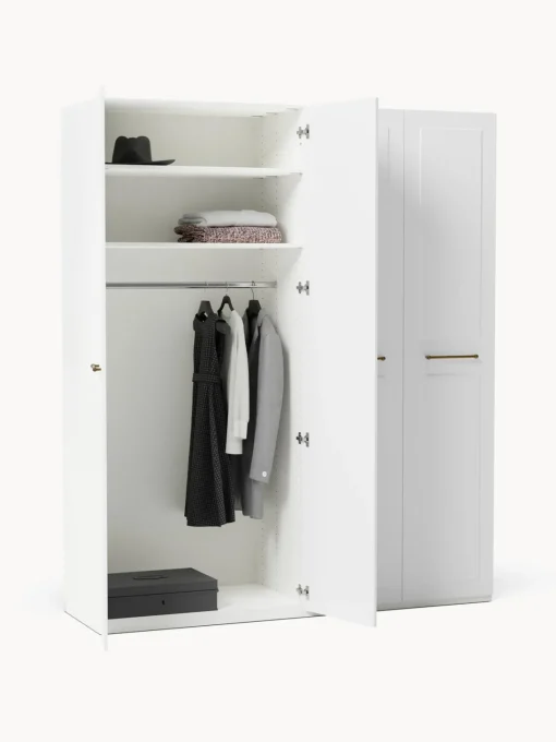 Armarios Empotrados|Armarios Modulares>Westwing Collection Armario modular Charlotte, An 200 cm, variantes diferentes Blanco