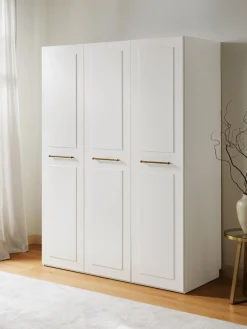 Armarios Empotrados|Armarios Modulares>Westwing Collection Armario modular Charlotte, An 150 cm, variantes diferentes Blanco