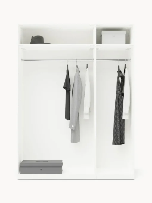 Armarios Empotrados|Armarios Modulares>Westwing Collection Armario modular Charlotte, An 150 cm, variantes diferentes Blanco