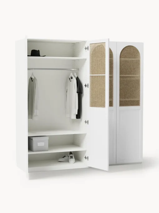 Armarios Empotrados|Armarios Modulares>Westwing Collection Armario modular Jeanne, 2 puertas (200 cm), variantes diferentes Blanco