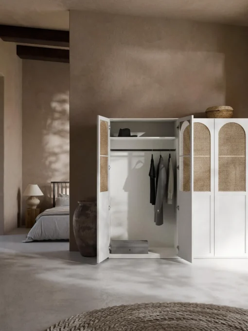 Armarios Empotrados|Armarios Modulares>Westwing Collection Armario modular Jeanne, 2 puertas (200 cm), variantes diferentes Blanco
