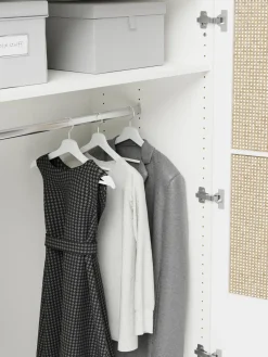Armarios Empotrados|Armarios Modulares></noscript>Westwing Collection Armario modular Jeanne, 4 puertas (250 cm), diferentes opciones Blanco