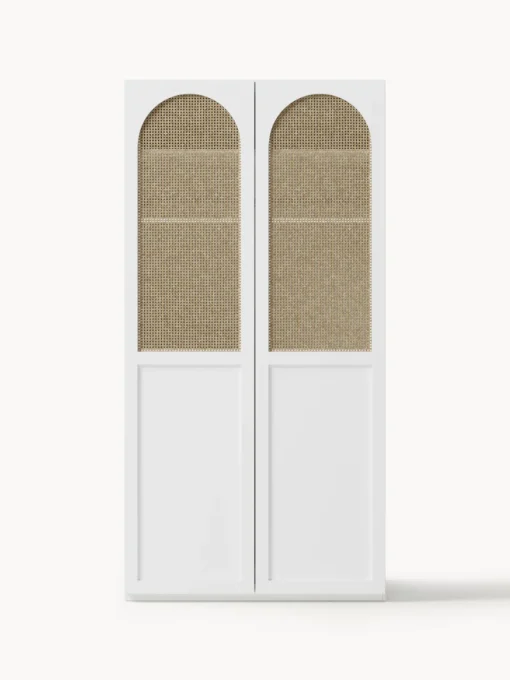 Armarios Empotrados|Armarios Modulares>Westwing Collection Armario modular Jeanne, 2 puertas (100 cm), diferentes opciones Blanco