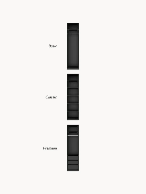 Hot Armario modular Jeanne, 1 puerta (50 cm), variantes diferentes Armarios Empotrados|Armarios Modulares
