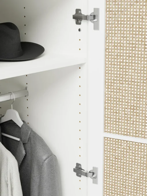 Armarios Empotrados|Armarios Modulares>Westwing Collection Armario modular Jeanne, 1 puerta (50 cm), variantes diferentes Blanco