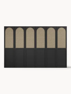 Armarios Empotrados|Armarios Modulares></noscript>Westwing Collection Armario modular Jeanne, 6 puertas (300 cm), diferentes opciones Negro