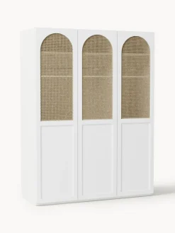 Armarios Empotrados|Armarios Modulares>Westwing Collection Armario modular Jeanne, 3 puertas (150 cm), variantes diferentes Blanco