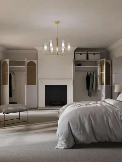 Armarios Empotrados|Armarios Modulares>Westwing Collection Armario modular Jeanne, 3 puertas (150 cm), variantes diferentes Blanco