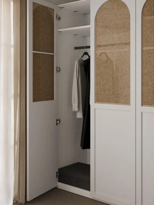 Armarios Empotrados|Armarios Modulares>Westwing Collection Armario modular Jeanne, 3 puertas (150 cm), variantes diferentes Blanco