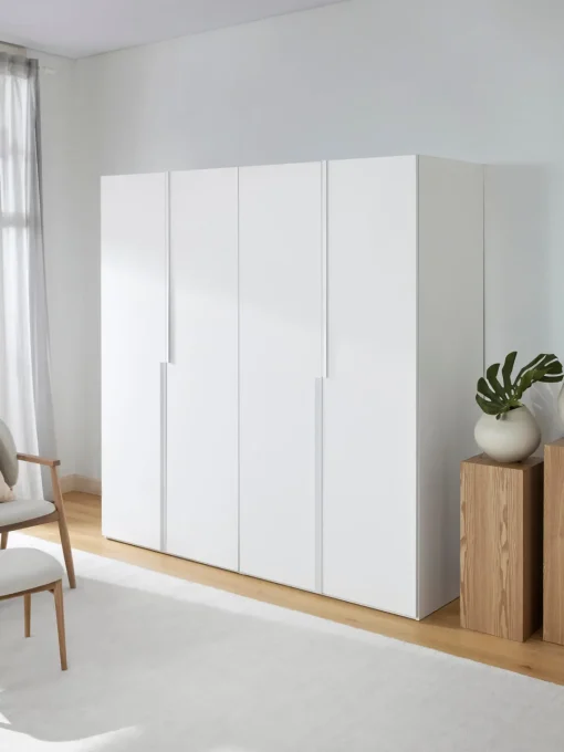 Armarios Empotrados|Armarios Modulares>Westwing Collection Armario modular Leon, An 200 cm, variantes diferentes Blanco