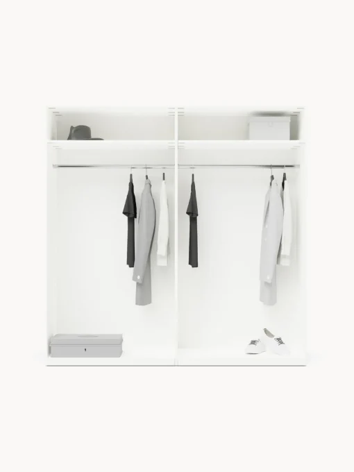 Armarios Empotrados|Armarios Modulares>Westwing Collection Armario modular Leon, An 200 cm, variantes diferentes Blanco