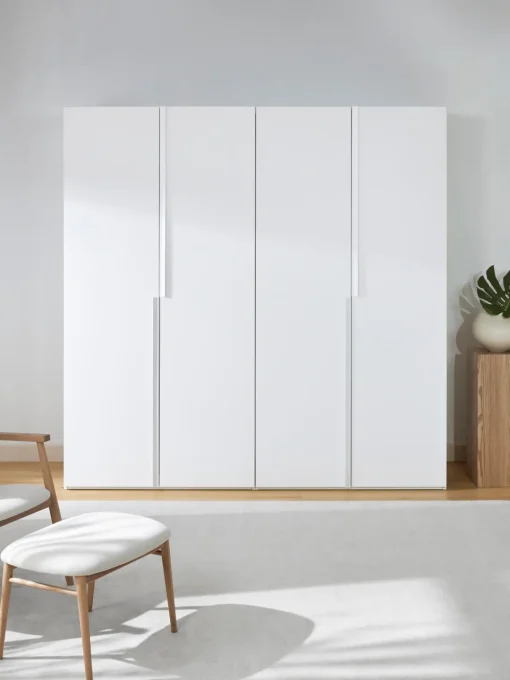 Armarios Empotrados|Armarios Modulares>Westwing Collection Armario modular Leon, An 200 cm, variantes diferentes Blanco