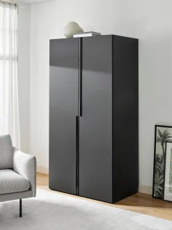 Armarios Empotrados|Armarios Modulares></noscript>Westwing Collection Armario modular Leon, An 100 cm, variantes diferentes Negro