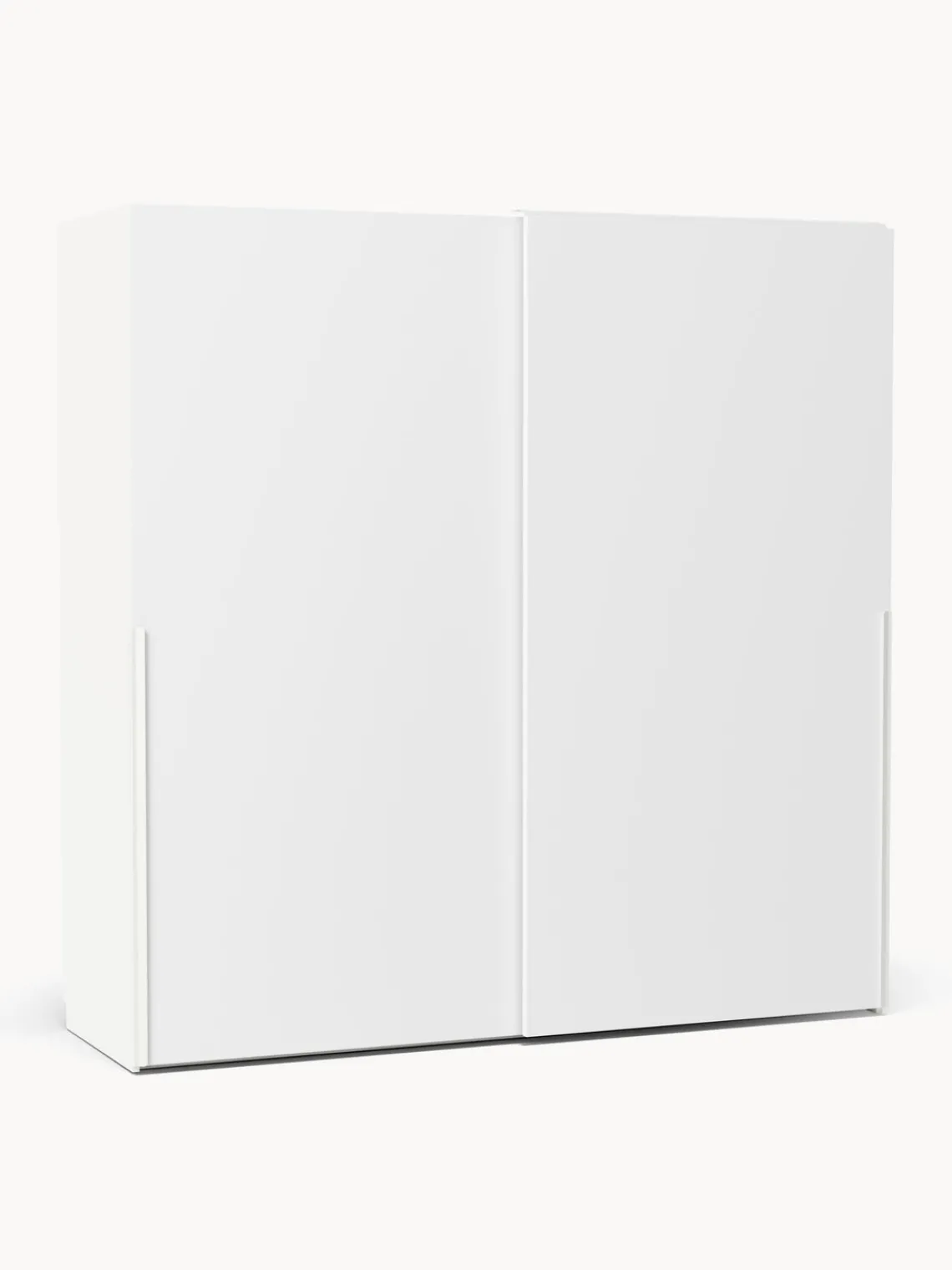 Armarios Con Puerta Corredera|Armarios Modulares>Westwing Collection Armario modular Leon, 2 puertas correderas (200 cm), diferentes variantes Blanco