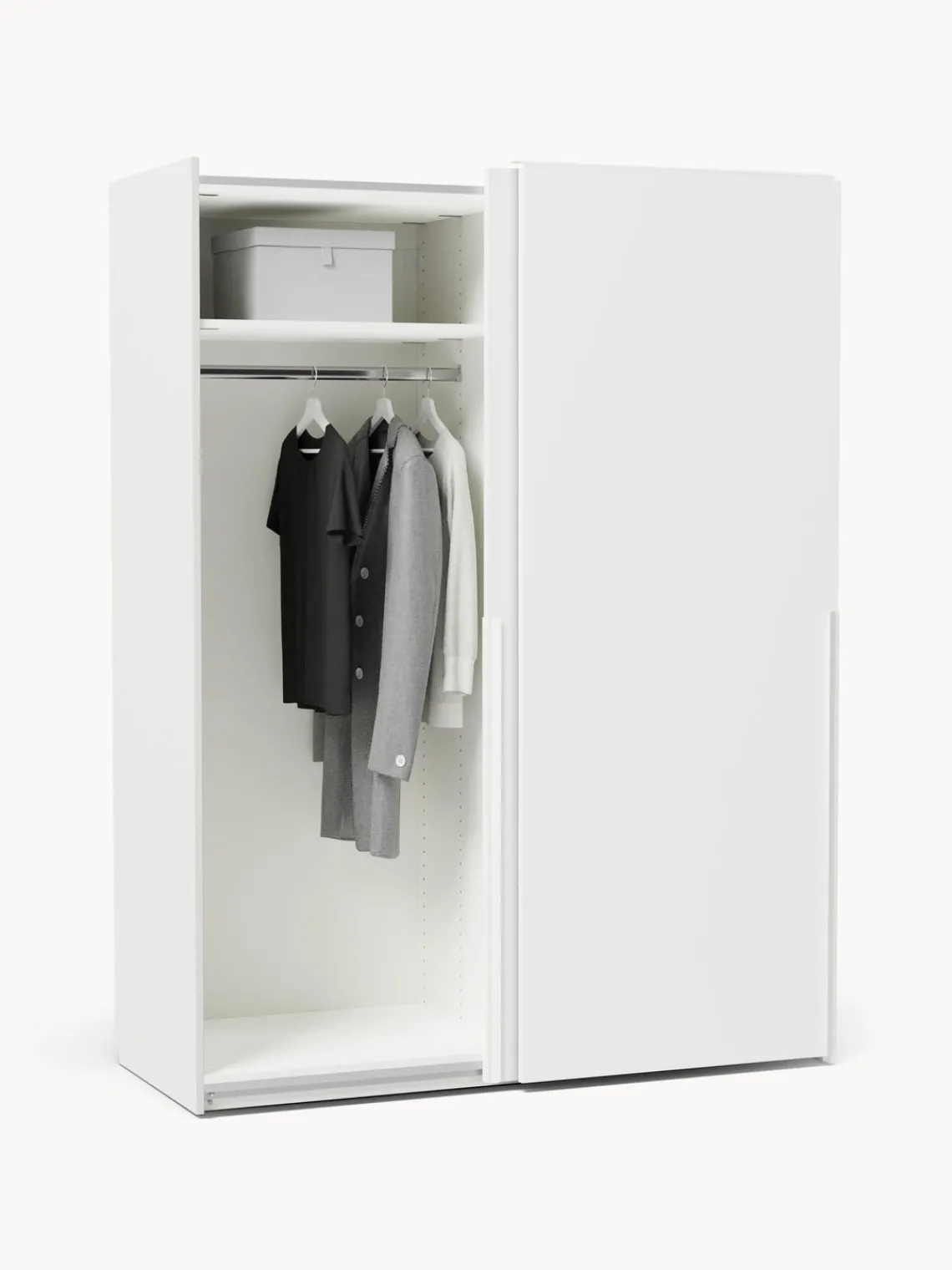 Hot Armario modular Leon, 2 puertas correderas (150 cm), diferentes variantes Armarios Con Puerta Corredera|Armarios Modulares