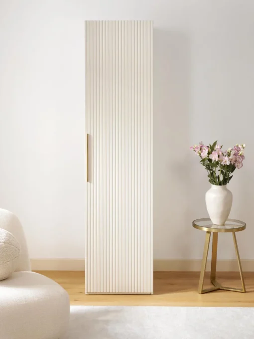 Armarios Empotrados|Armarios Modulares>Westwing Collection Armario modular Simone, An 50 cm, variantes diferentes Madera, beige claro