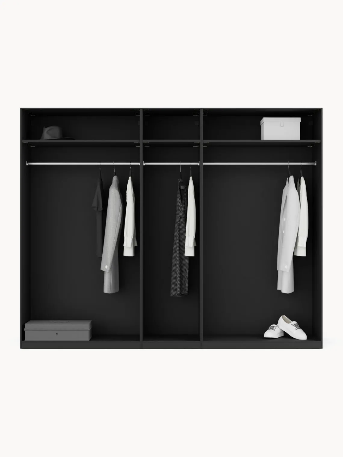 Clearance Armario modular Simone, An 250 cm, variantes diferentes Armarios Empotrados|Armarios Modulares