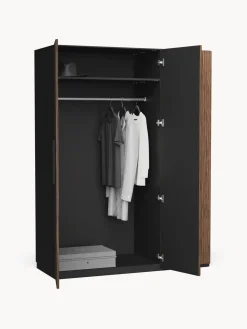 Armarios Empotrados|Armarios Modulares></noscript>Westwing Collection Armario modular Simone, An 150 cm, variantes diferentes Aspecto madera de nogal, negro