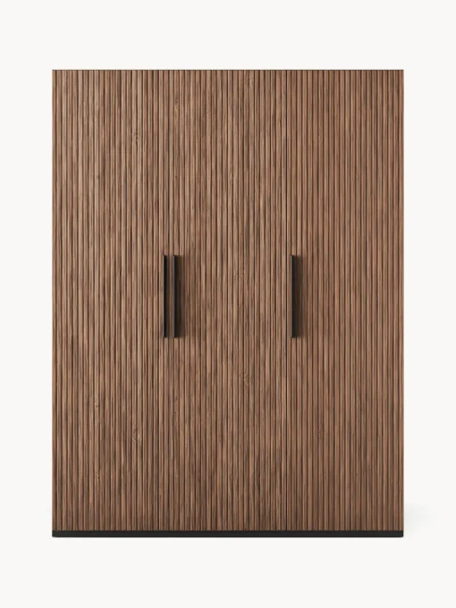 Armarios Empotrados|Armarios Modulares>Westwing Collection Armario modular Simone, An 150 cm, variantes diferentes Aspecto madera de nogal, negro