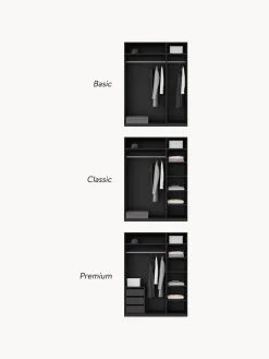 Armarios Empotrados|Armarios Modulares></noscript>Westwing Collection Armario modular Simone, An 150 cm, variantes diferentes Aspecto madera de nogal, negro