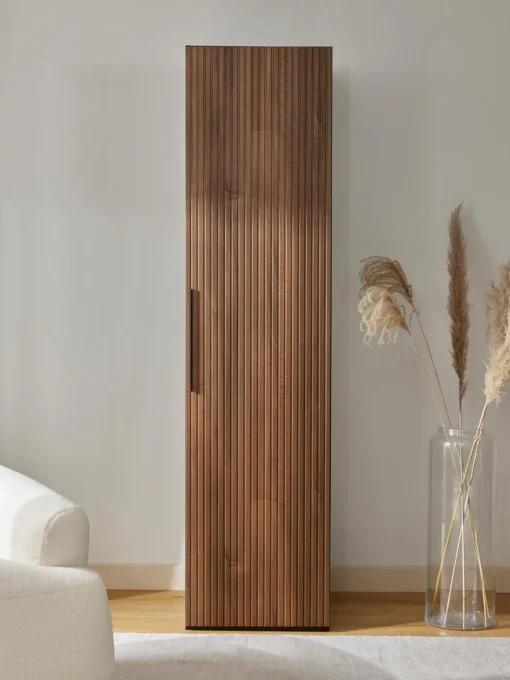 Armarios Empotrados|Armarios Modulares>Westwing Collection Armario modular Simone, An 50 cm, variantes diferentes Aspecto madera de nogal, negro