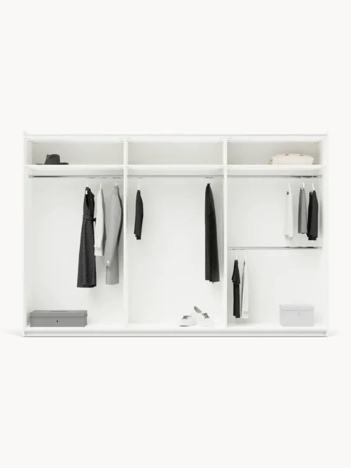 Armarios Con Puerta Corredera|Armarios Modulares>Westwing Collection Armario modular Simone, 3 puertas correderas (300 cm), diferentes variantes Madera, beige claro
