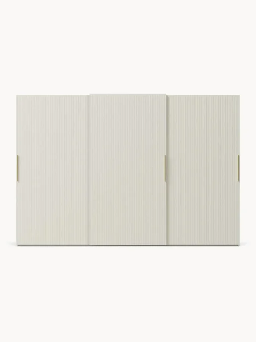 Armarios Con Puerta Corredera|Armarios Modulares>Westwing Collection Armario modular Simone, 3 puertas correderas (300 cm), diferentes variantes Madera, beige claro